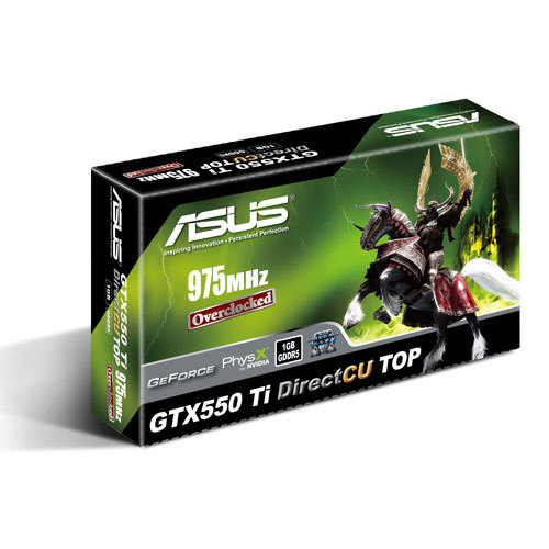 ASUS ENGTX550TIDCTOP/DI/1GD graphics card NVIDIA GeForce GTX 550 Ti – image 2