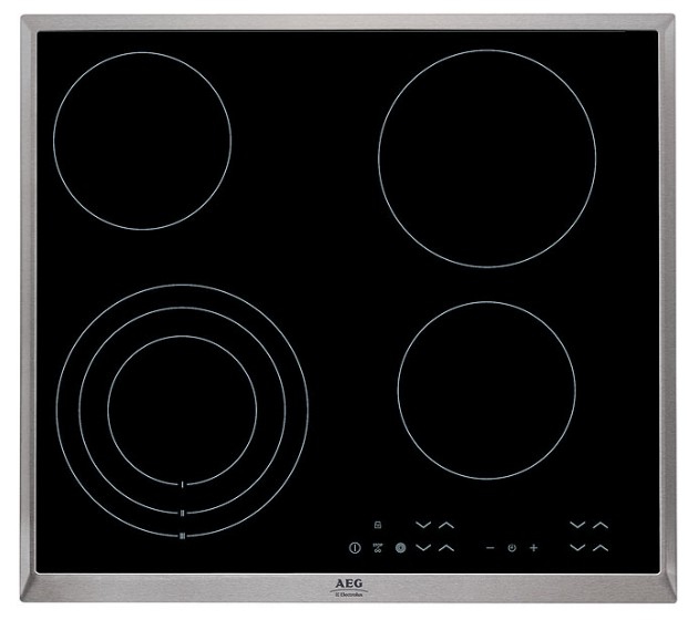 AEG HK-634020-XB hob Black Built-in Ceramic hob 4 zone(s)