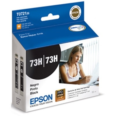 Epson T072126 Black Ink Cartridge