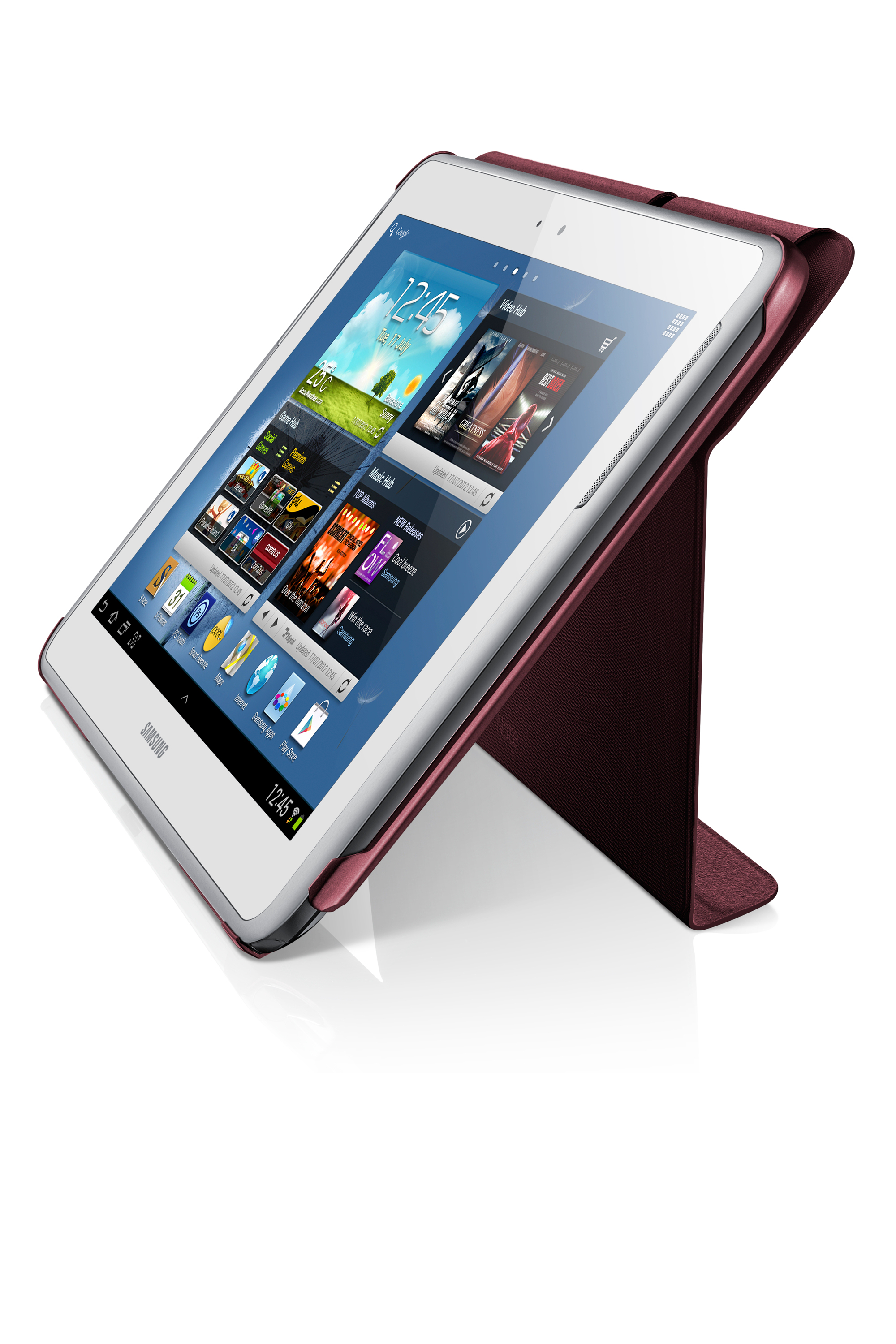 Samsung EFC-1G2NREC tablet case Folio Red – image 5