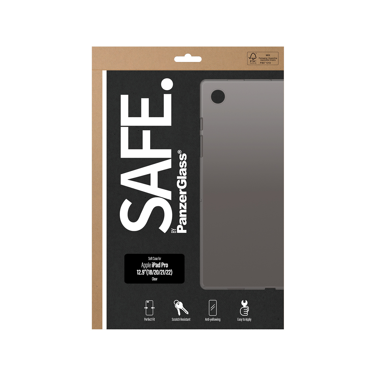 PanzerGlass SAFE. by PanzerGlass® Case iPad Air 12.9'' (2018, 2020-2022) | Transparent – image 3