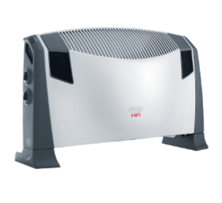 De’Longhi HCS2533FS electric space heater Black, Grey