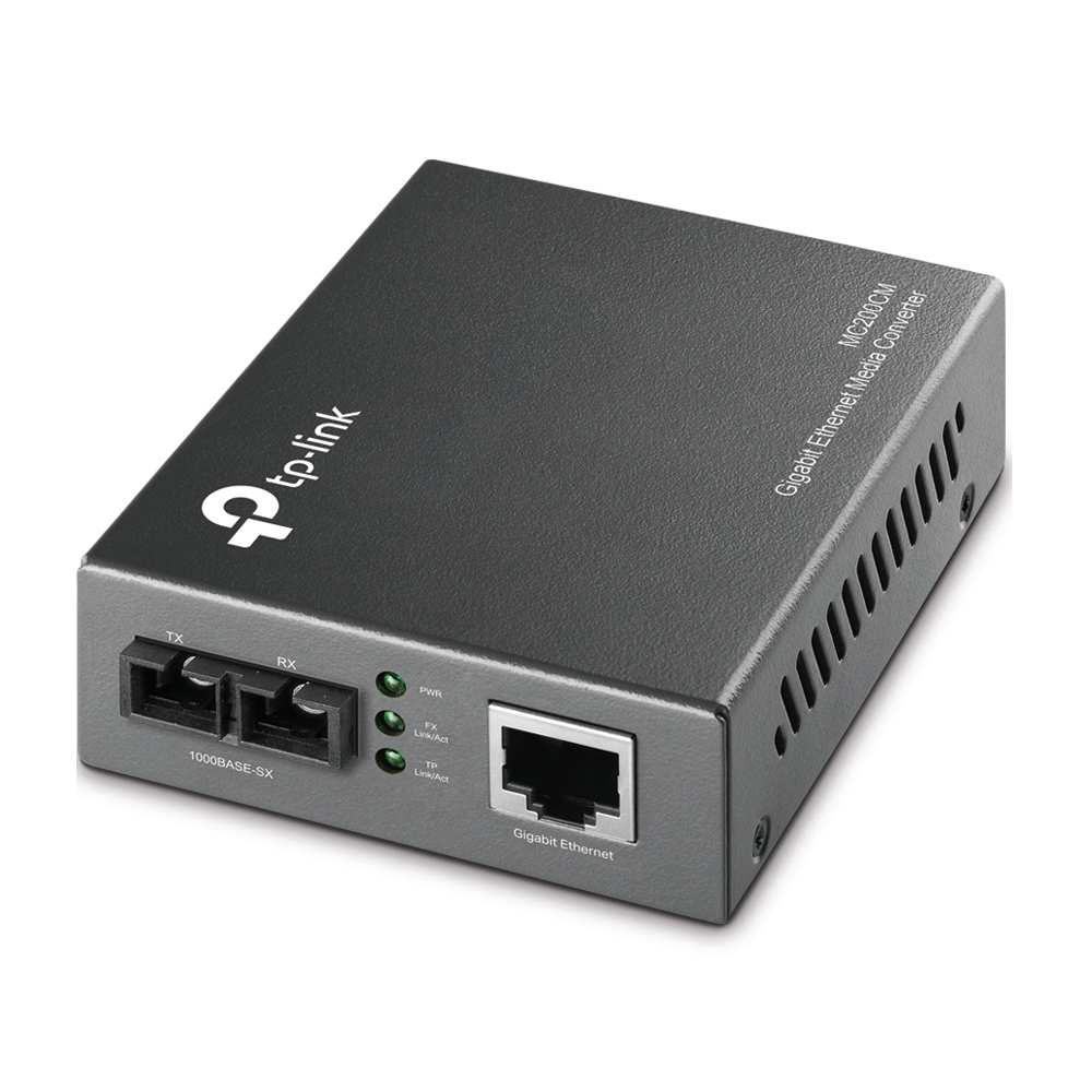 TP-LINK 1000Mbps RJ45 to 1000Mbps multi-mode SC fiber Converter