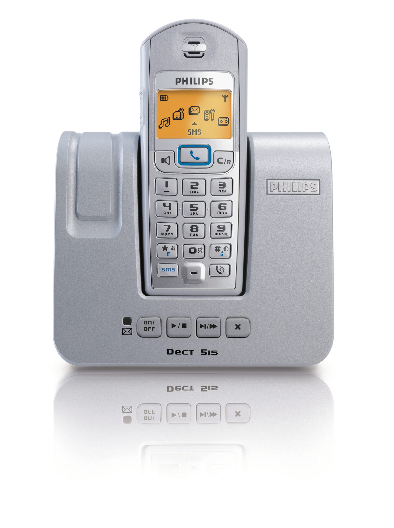 Philips DECT5151S DECT telephone Caller ID Grey – image 1