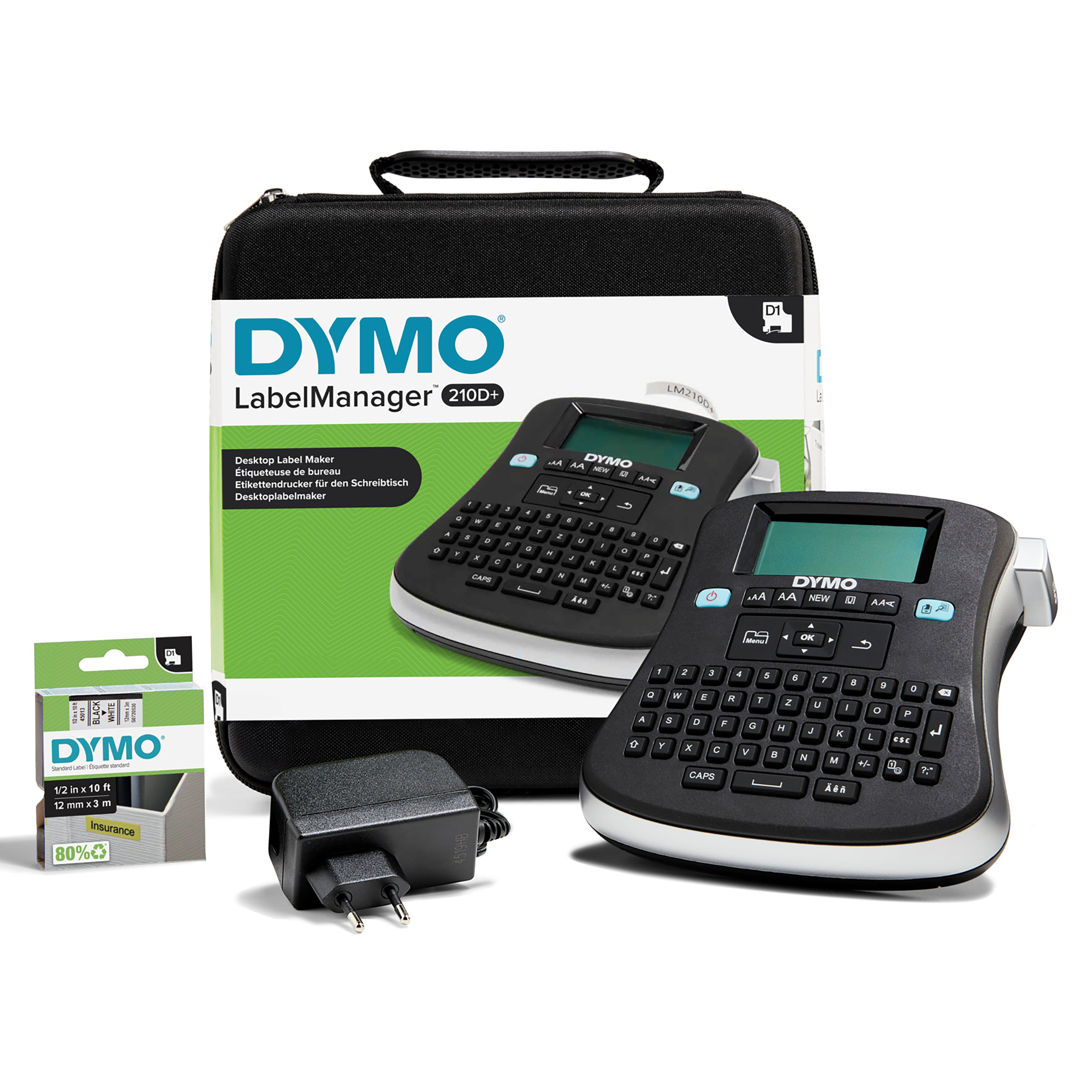 DYMO LabelManager ™ 210D QWERTZ Kitcase