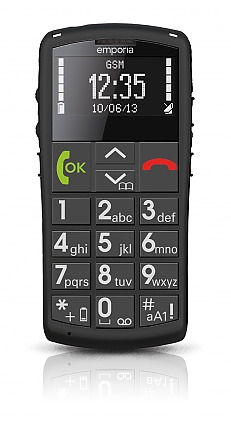 Emporia TalkBasic 4.57 cm (1.8") 80 g Black Senior phone – image 1