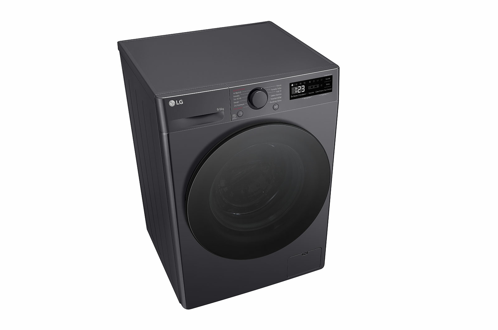 LG F4Y5VRPYJ washer dryer Freestanding Front-load Silver – image 8