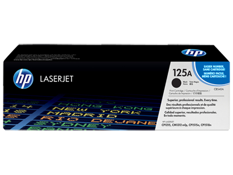 HP CB540A toner cartridge 1 pc(s) Original Black