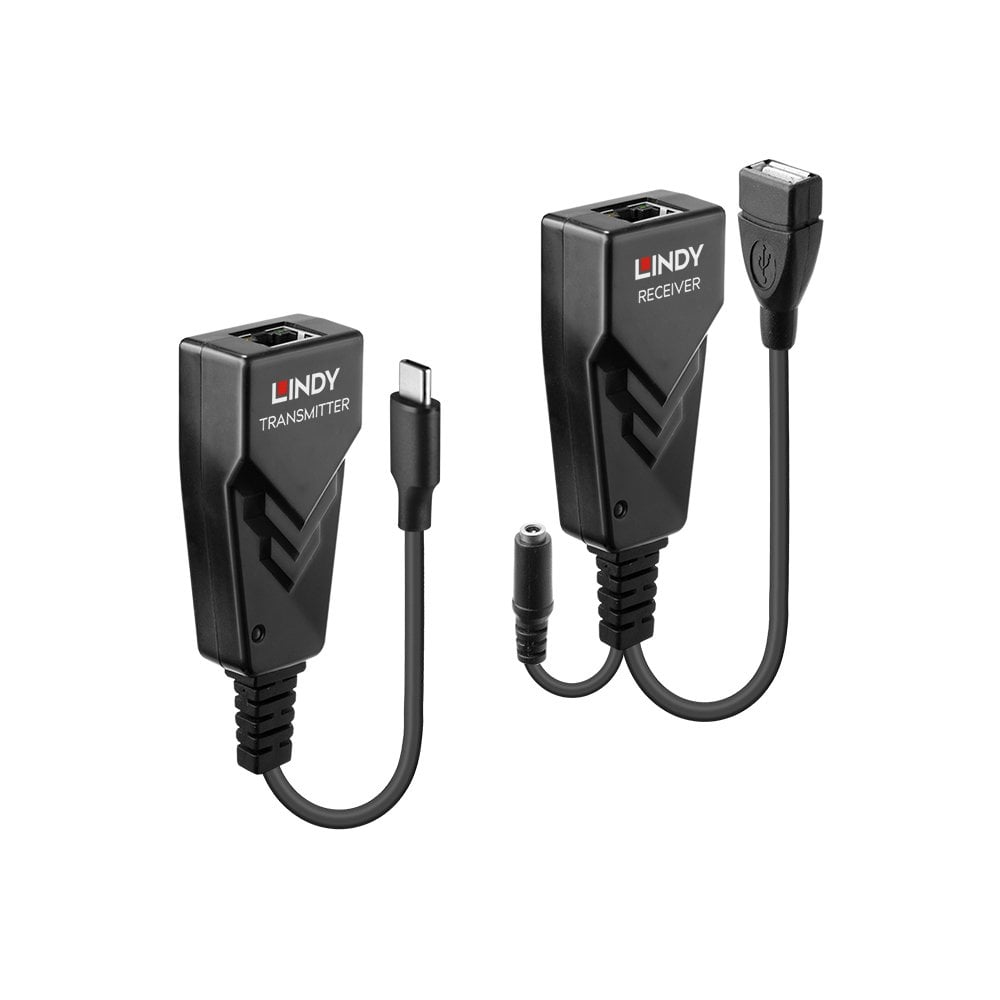 Lindy 100m USB 2.0 Type C Cat.6 Extender – image 1