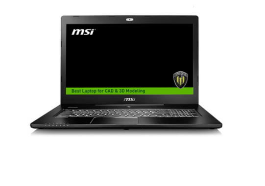 MSI Workstation WS726QI218 laptop Intel® Core™ i7 i7-6700HQ Mobile workstation – image 1