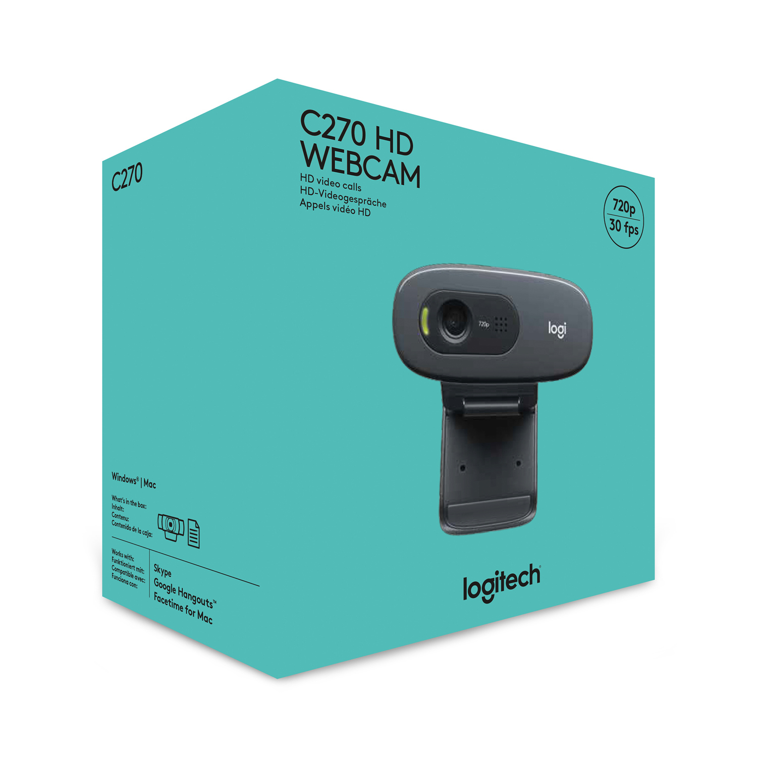 Logitech HD Webcam C270 [img: 6]