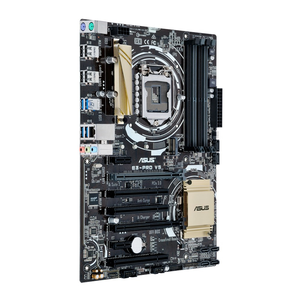 3 PRO V5 MOTHERBOARD /WITH SUPPORT FOR BOTH INTEL XEON E3 V5 AND CORE PROCESSORS