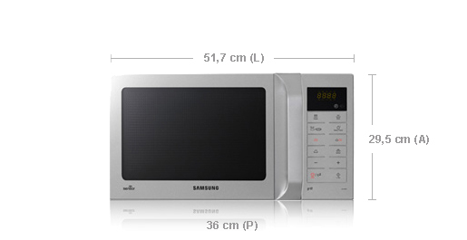 Samsung GS109FE-SS microwave Silver – image 3