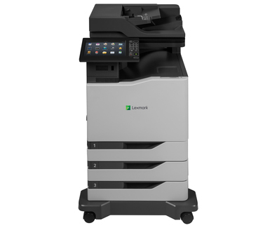 Lexmark CX825dte - Multifunction printer - color - laser - Legal (8.5 in x 14 in)/A4 (8.25 in x 11.7 in) (original) - A4/Legal (media) - up to 52 ppm (copying) - up to 52 ppm (printing) - 1750 sheets - 33.6 Kbps - USB 2.0, Gigabit LAN, USB host - TAA Comp