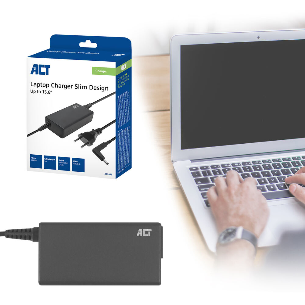 ACT Slim size laptop charger – image 3