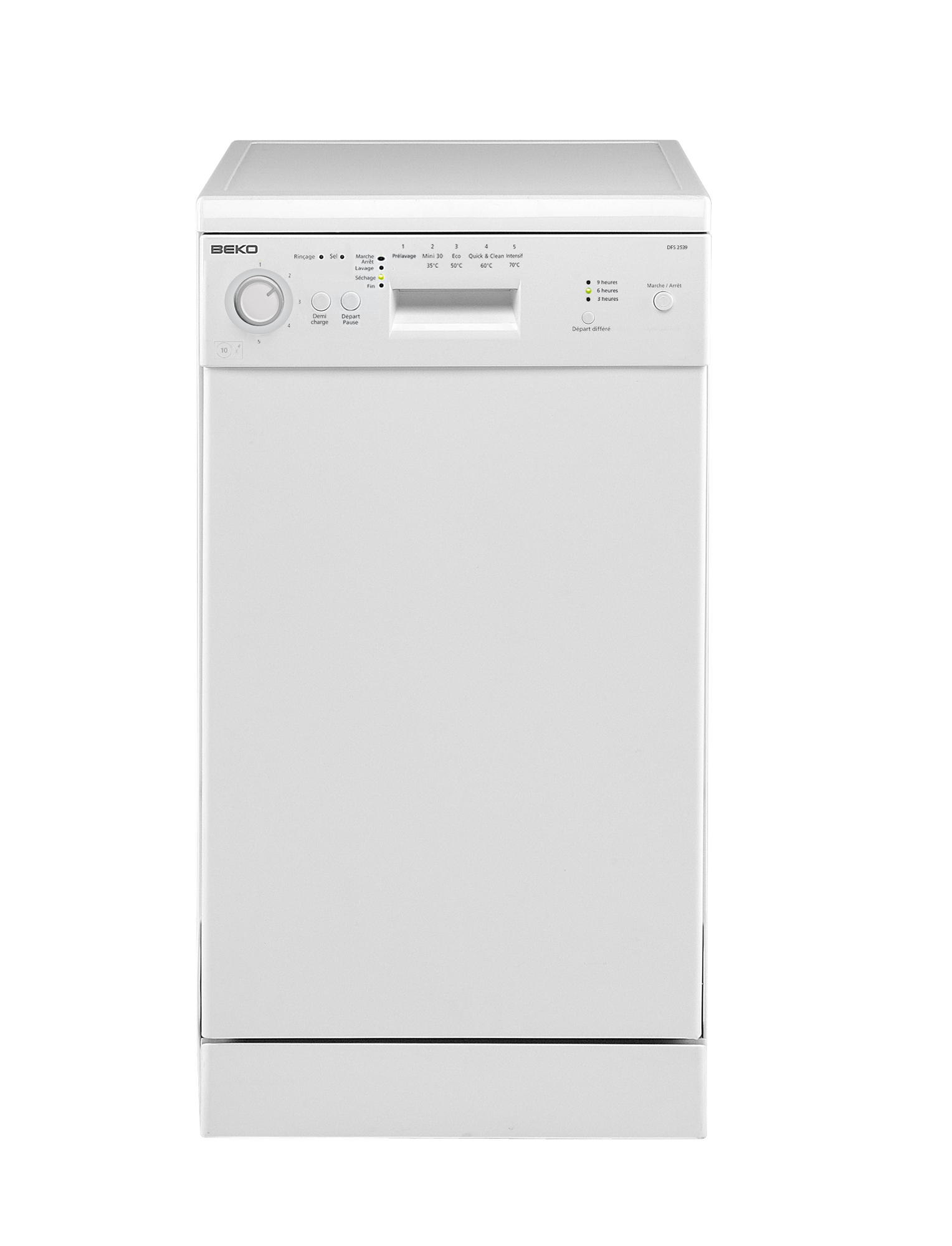 Beko DFS2539 dishwasher Freestanding 10 place settings