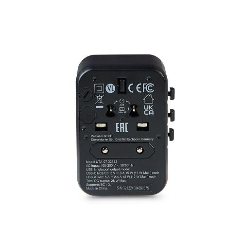 Verbatim 32122 mobile device charger Universal Black AC Fast charging Indoor – image 5