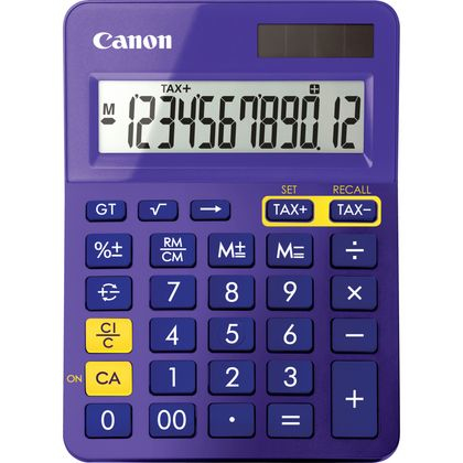 Canon LS-123K miniräknare Skrivbord Display Lila