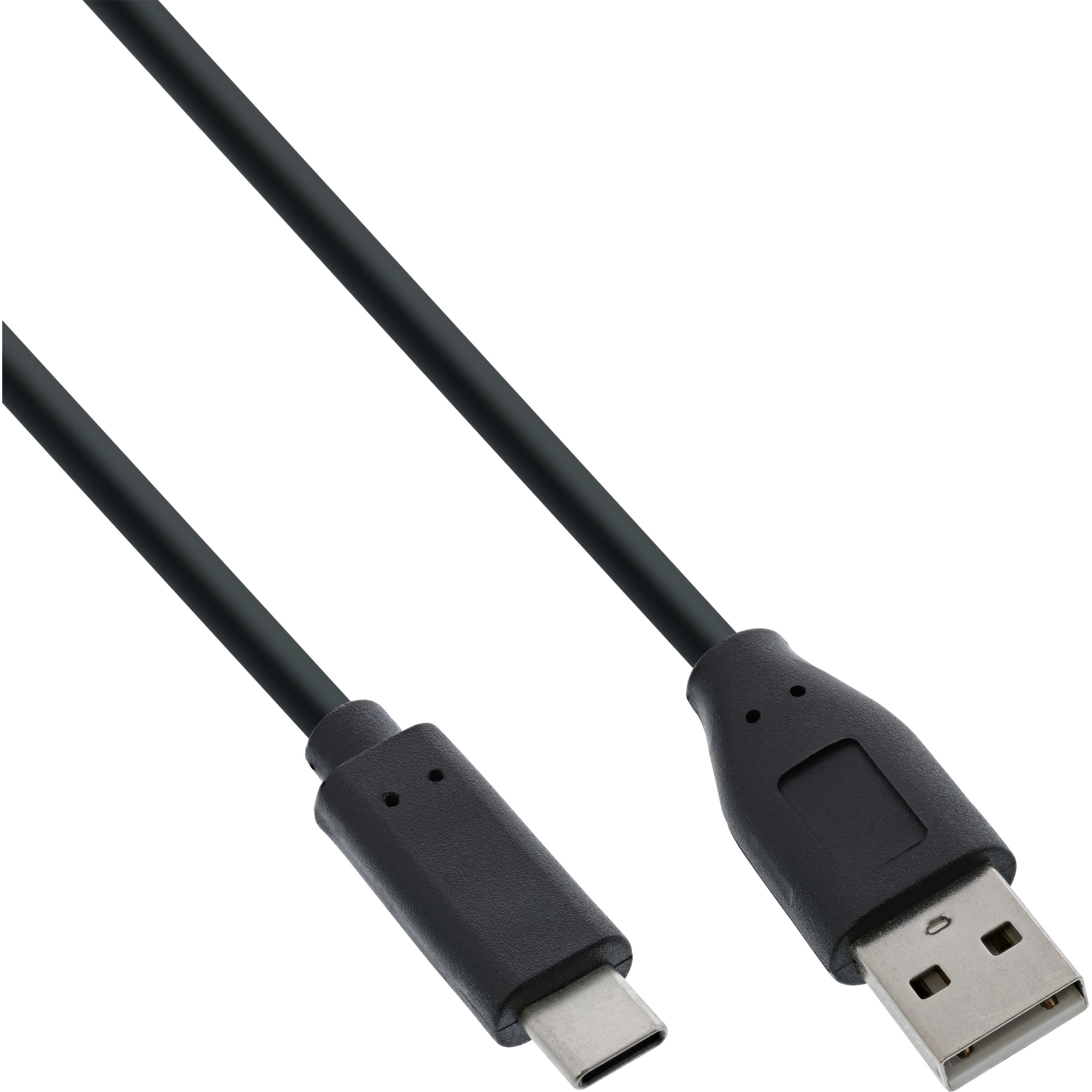 InLine Cavo USB 2.0 Cm/ A M nero USB Power Delivery 3A1m 05A5m 05m