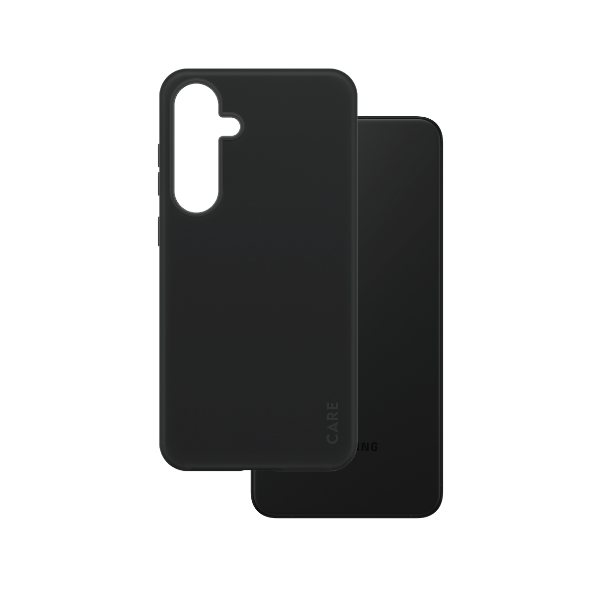 PanzerGlass CARE by Fashionable Case Black Samsung S24 custodia per cellulare Cover Trasparente