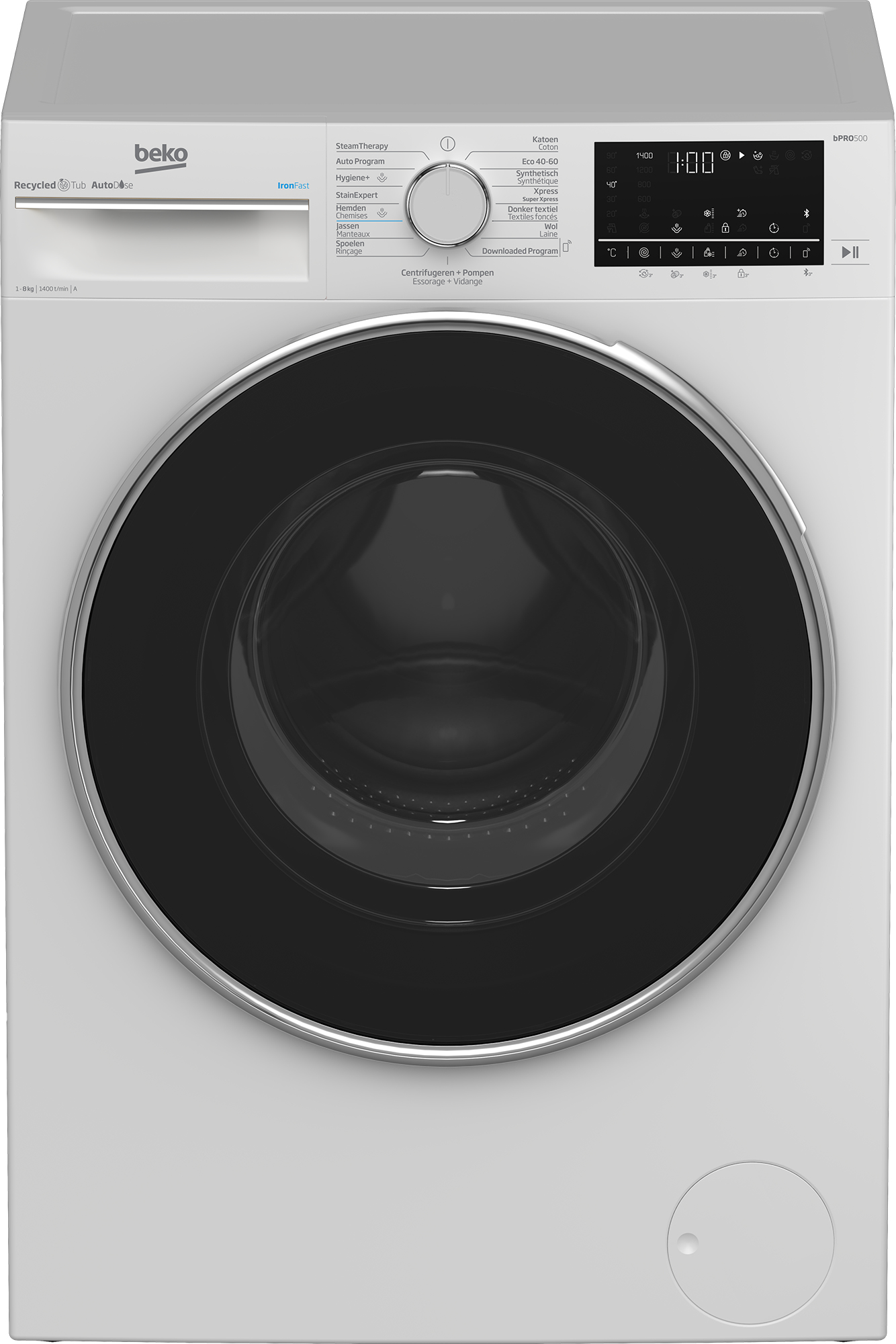 Beko B5WT584106W washing machine Front-load – image 1