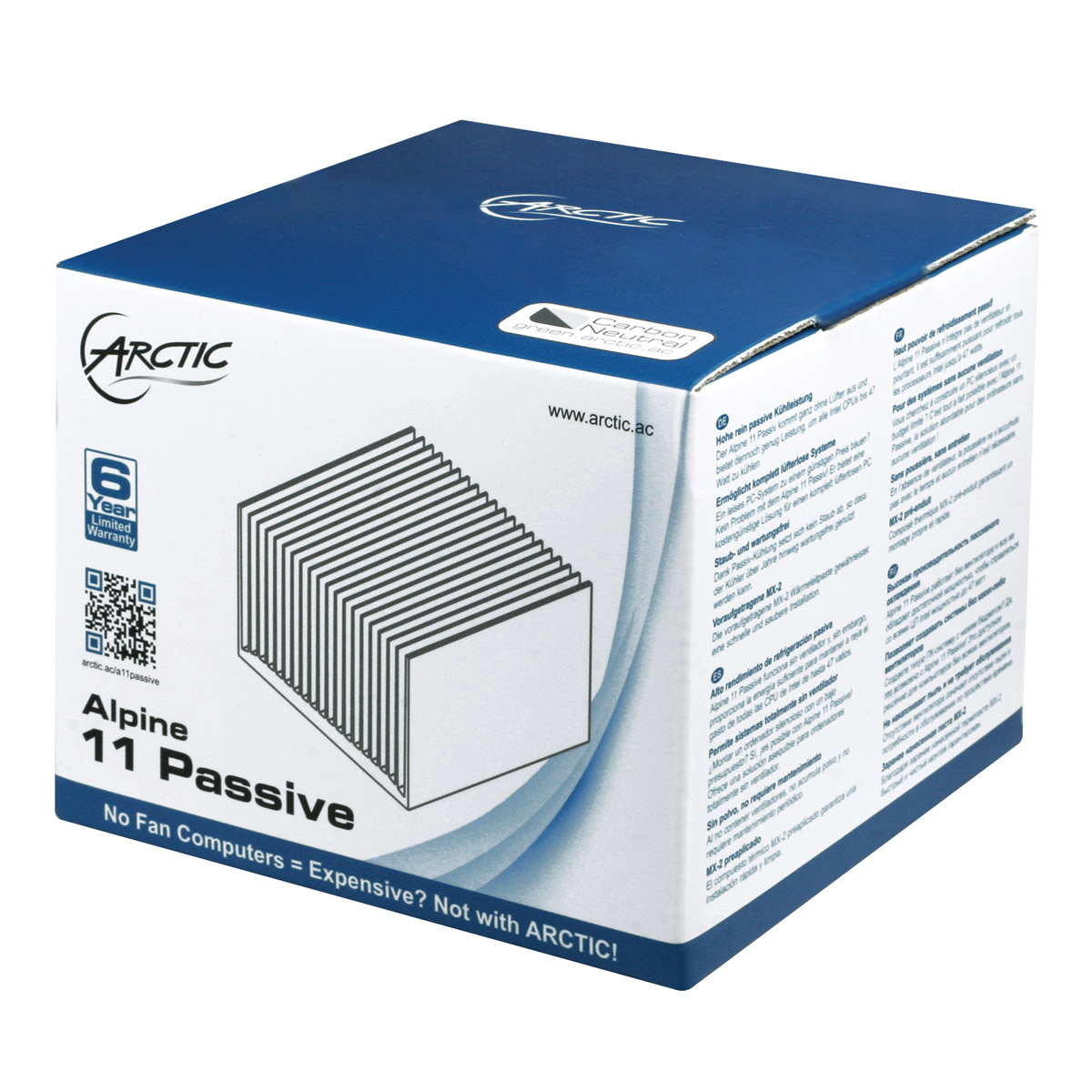 ARCTIC Alpine 11 Passive – Silent Intel CPU Cooler image 6