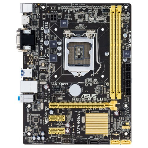 ASUS H81M-P PLUS Intel® H81 LGA 1150 (Socket H3) micro ATX image 2