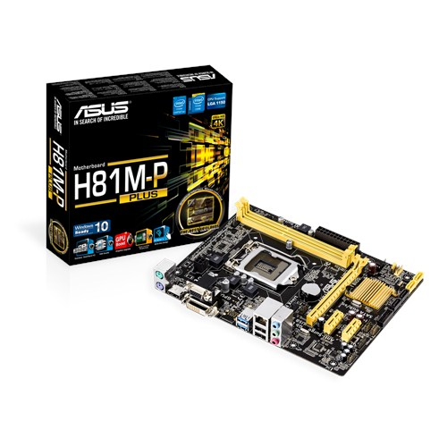 ASUS H81M-P PLUS Intel® H81 LGA 1150 (Socket H3) micro ATX image 4