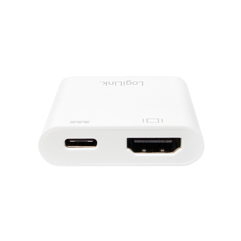 LogiLink 0.14m, 2xUSB-C/HDMI – image 2