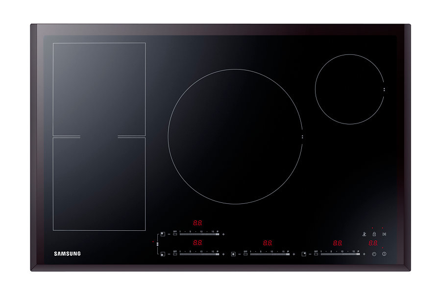 Samsung NZ84F7N Black Built-in Zone induction hob 4 zone(s) – image 1