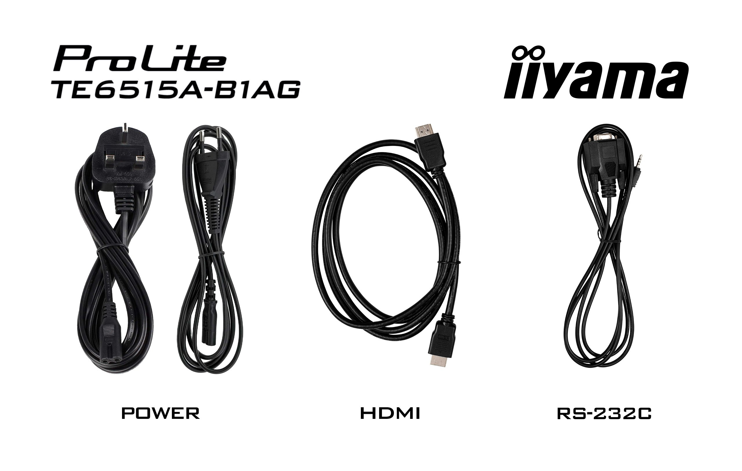 صورة شاشة iiyama TE6515A-B1AG تفاعلية مسطحة 64.5 بوصة 4K Ultra HD