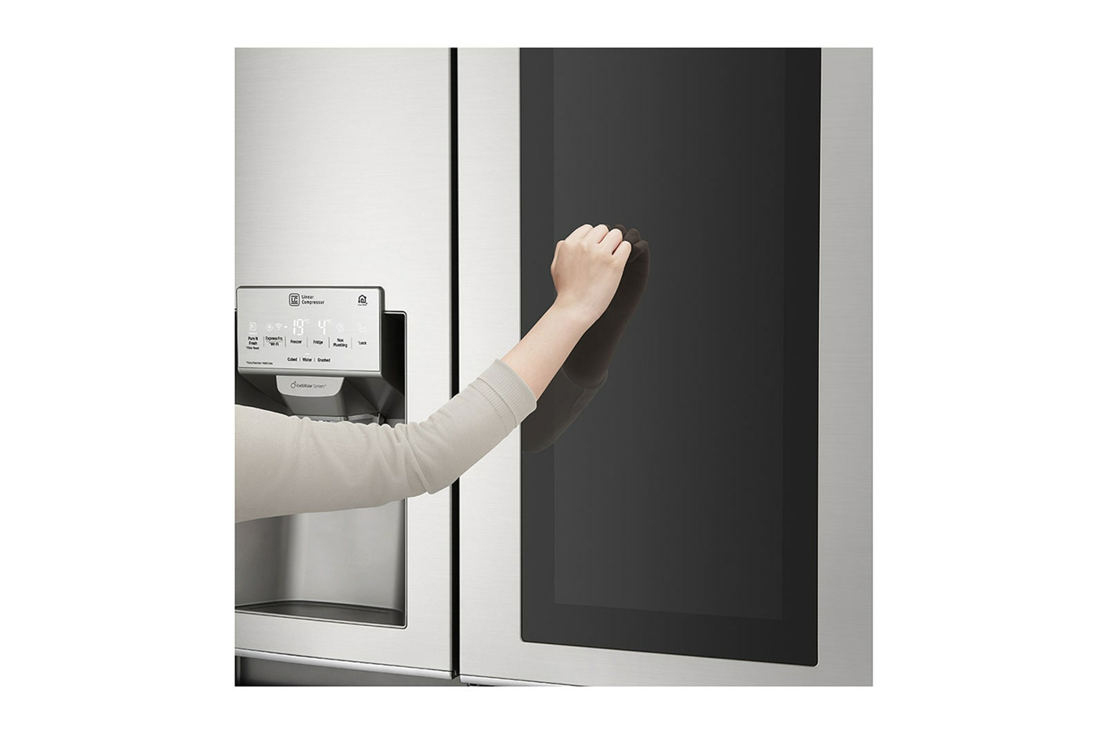 LG GSX960NEVZ side-by-side refrigerator Freestanding – image 4