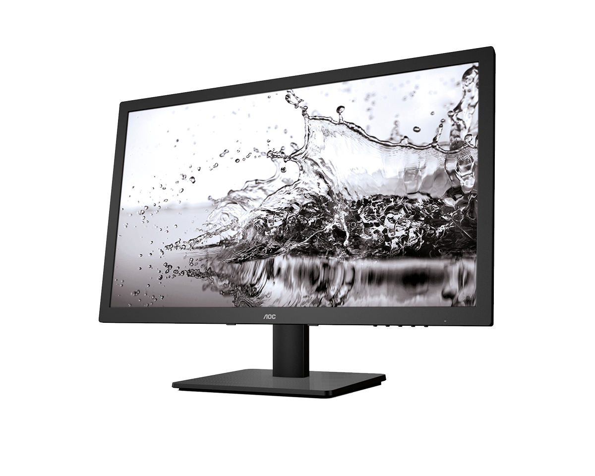 AOC E975SWDA computer monitor 47 cm (18.5″) 1366 x 768 pixels WXGA LED Black image 5