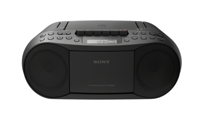 Sony CFD-S70 - Boombox - 3.4 Watt - black