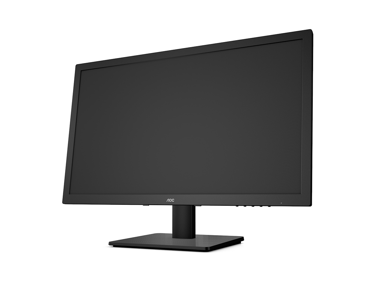 AOC E975SWDA computer monitor 47 cm (18.5″) 1366 x 768 pixels WXGA LED Black image 4