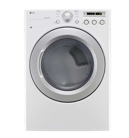 LG DLE3050W tumble dryer Freestanding Front-load – image 3