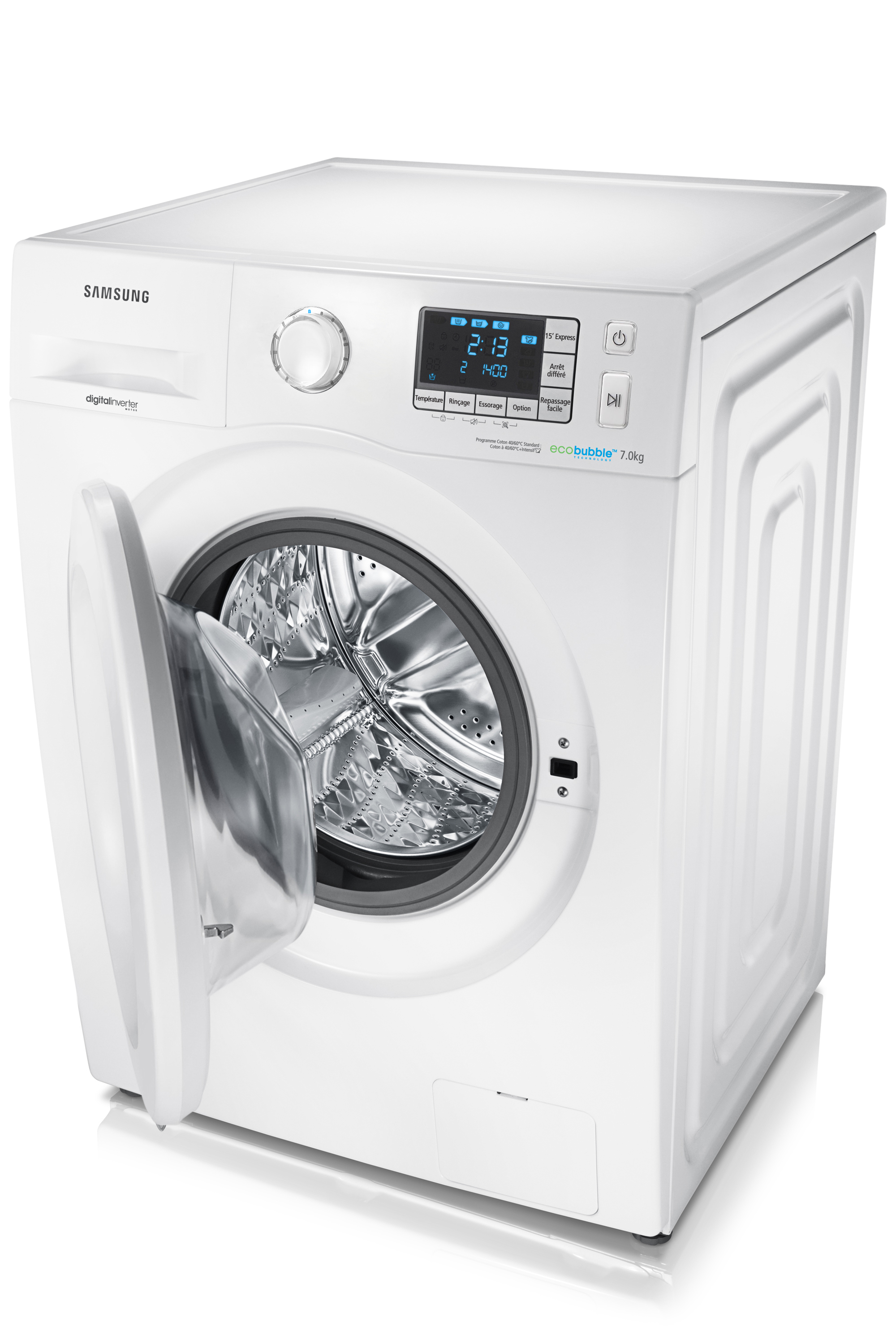 Samsung WF70F5E3U4W washing machine Front-load – image 3
