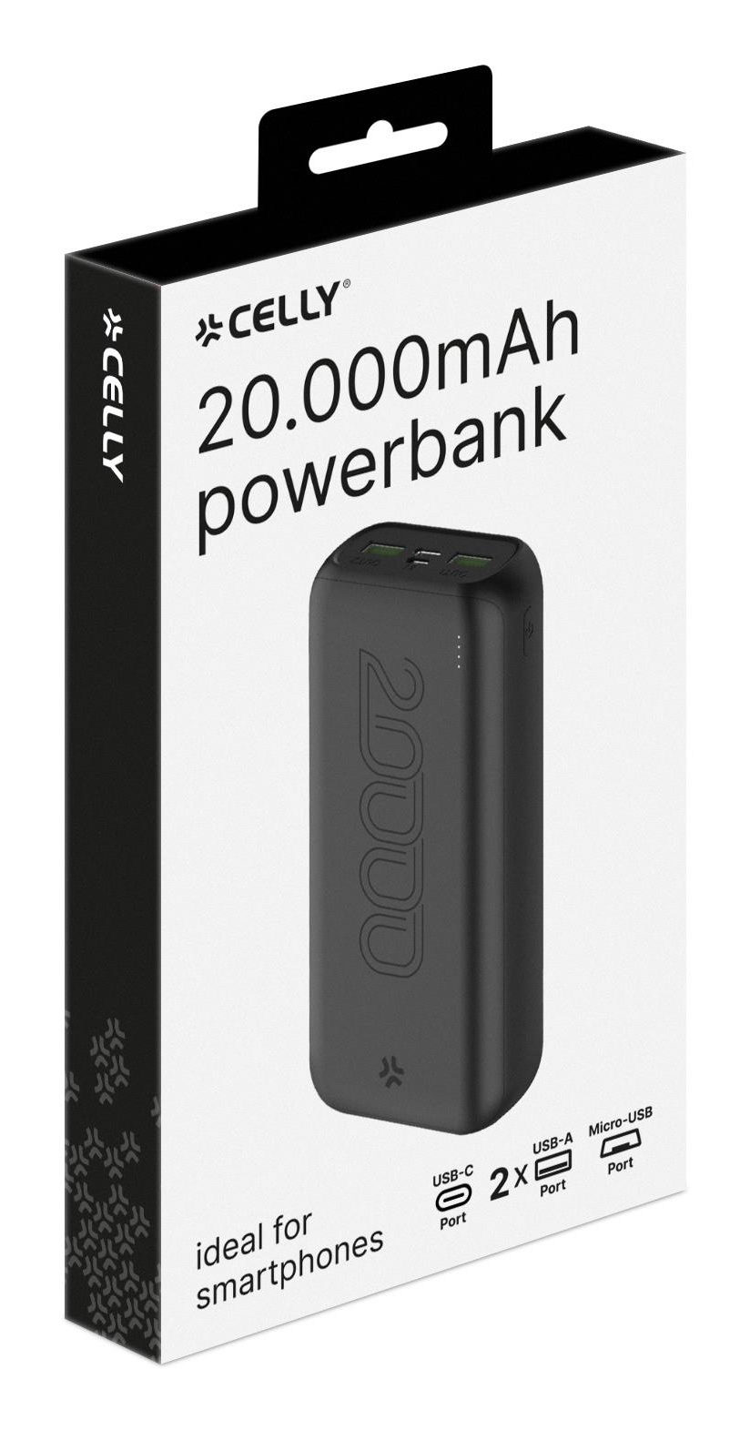 Celly PBE20000CBK power bank Lithium-Ion (Li-Ion) – image 5