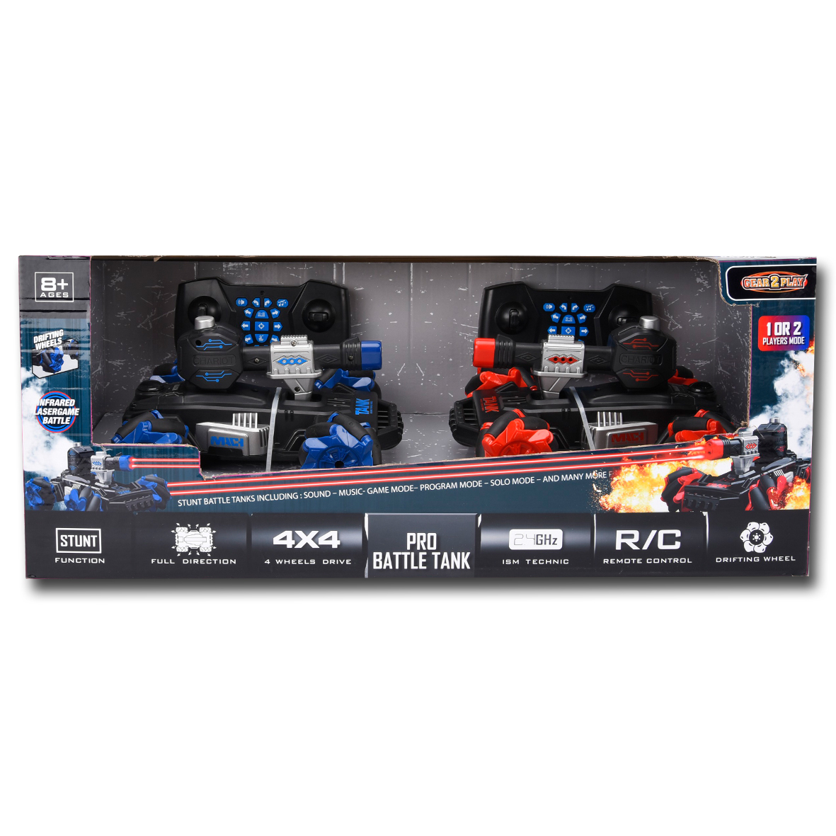 Gear2Play RC Pro Battle Tank Set – image 4