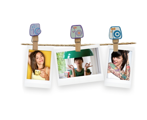 Fujifilm Instax Design Clips gem 10 styck