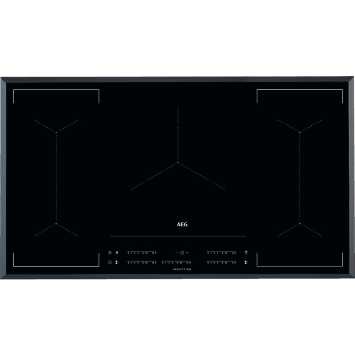 AEG IKE95454FB hob Black Built-in Zone induction hob 5 zone(s)