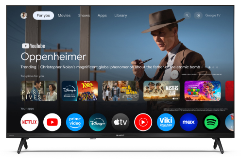 Sharp LED 32HF2265E 32 HD Ready Smart TV Google TV HDR10 — photo 1