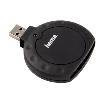 Hama 00108039 card reader USB 3.2 Gen 1 (3.1 Gen 1) Black
