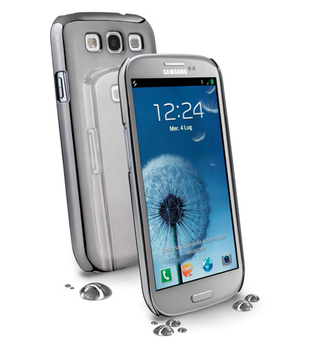 Cellularline Chrome mobile phone case Cover Silver