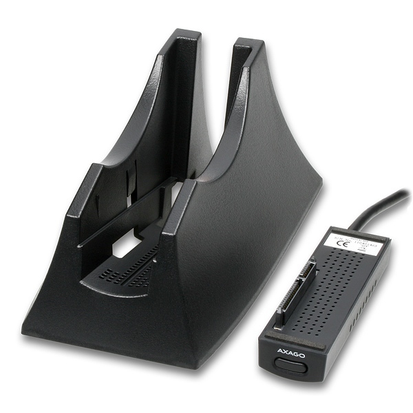 Axagon ADSA-MP laptop dock/port replicator Black – image 1