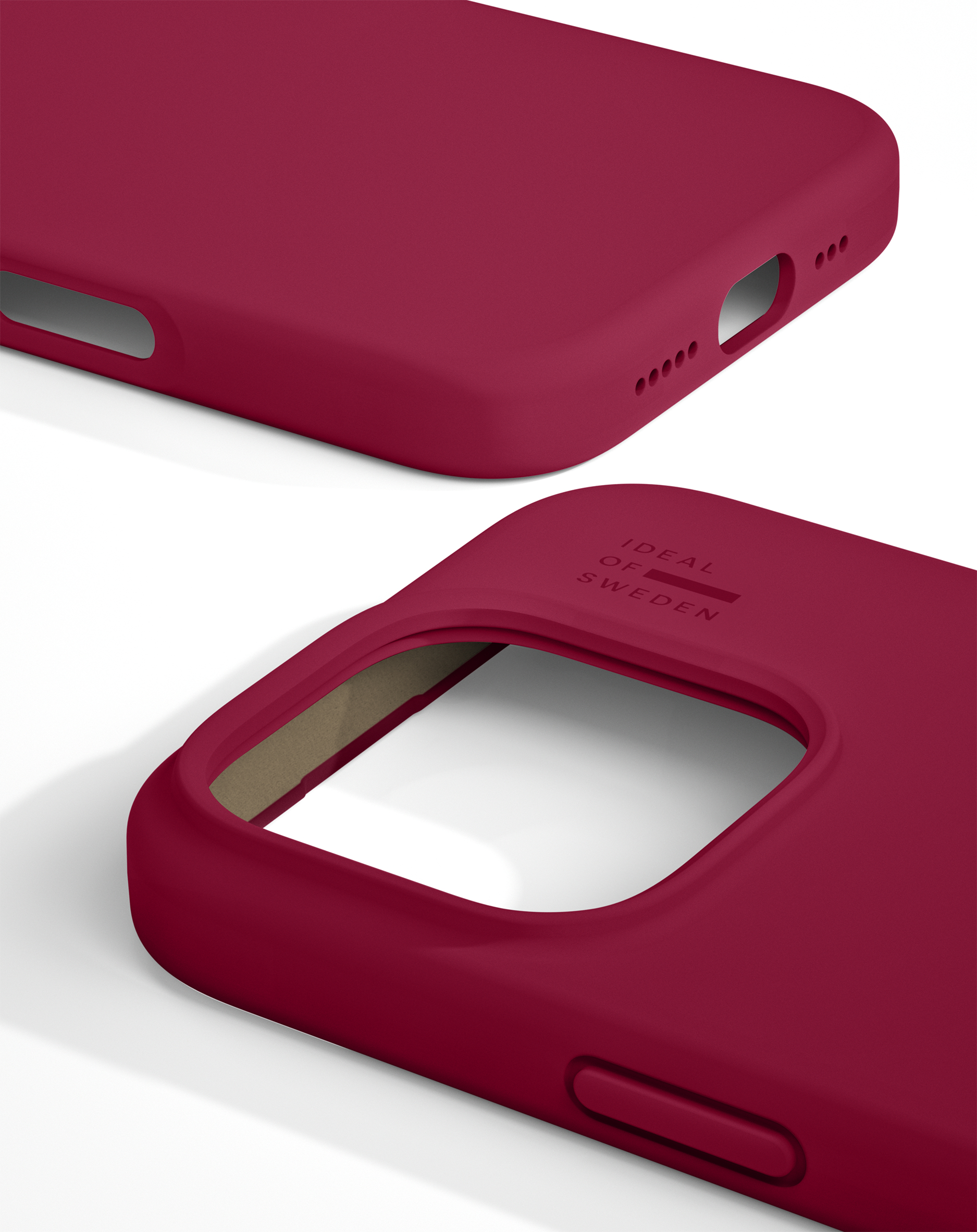 iDeal of Sweden Silicone Case iPhone 16 Pro Cranberry – image 2