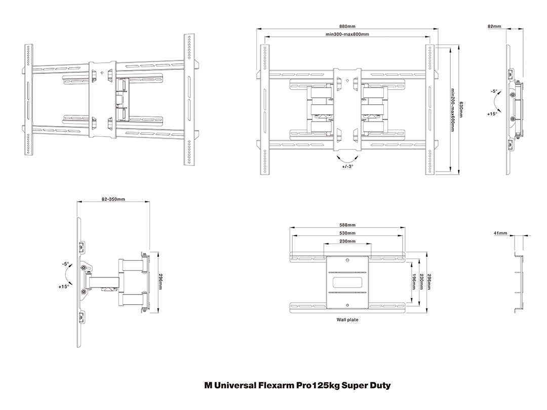 Multibrackets M Universal Flexarm Pro – image 9