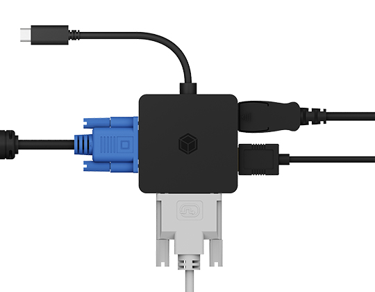 ICY BOX IB-DK1104-C USB graphics adapter – image 5