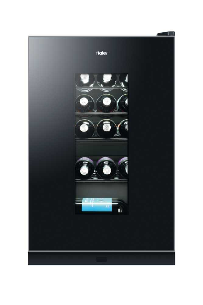 Haier Wine Bank 50 Series 3 WS32GAE Freestanding Black 32 bottle(s)