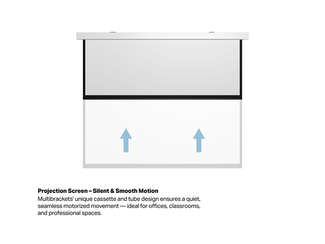 Multibrackets M 4:3 Motorized Projection Screen – image 8